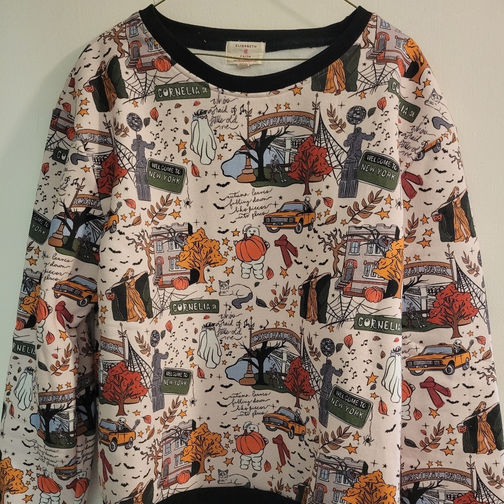 Elisabeth and Faith Tayloween Sweatshirt